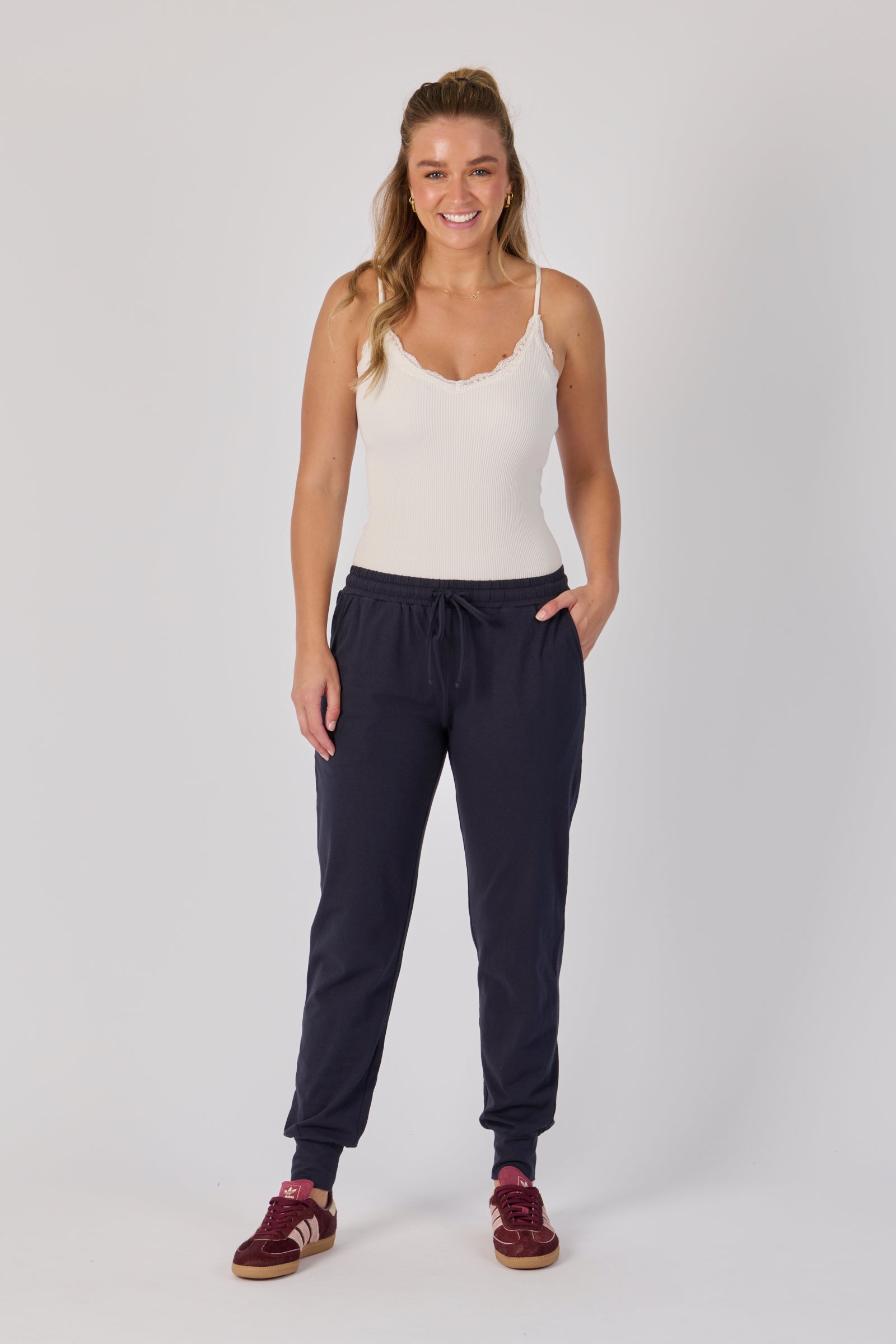 One Ten Willow Everyday Pant - Blue Graphite (view 2)