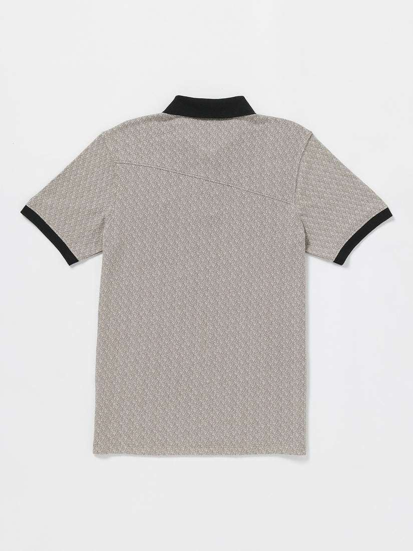 Natural Stone Polo T-Shirt - Teak
