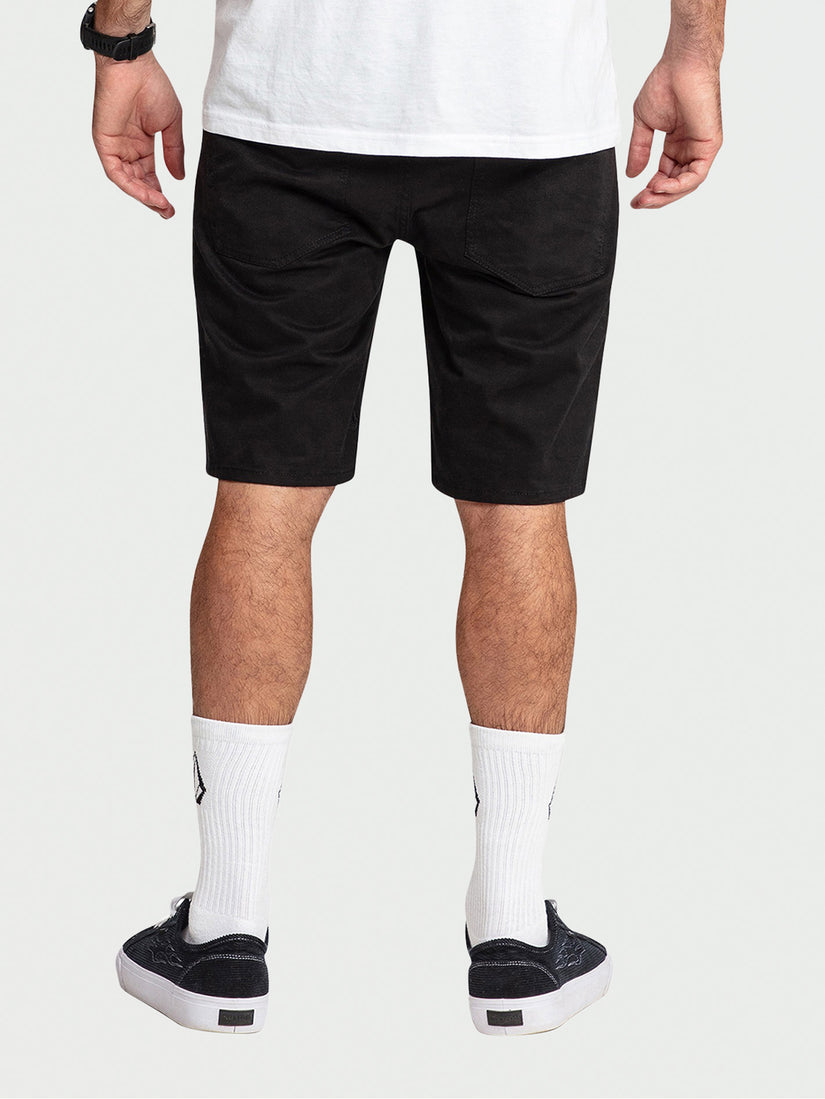 Volcom Solver Lite 5 Pocket 19" Short - Black (view 2)