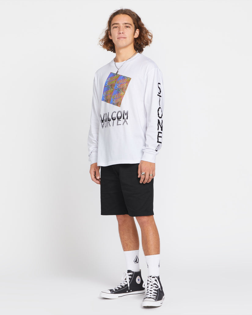 Volcom Frickin Elastic Waist Short - Black (view 2)
