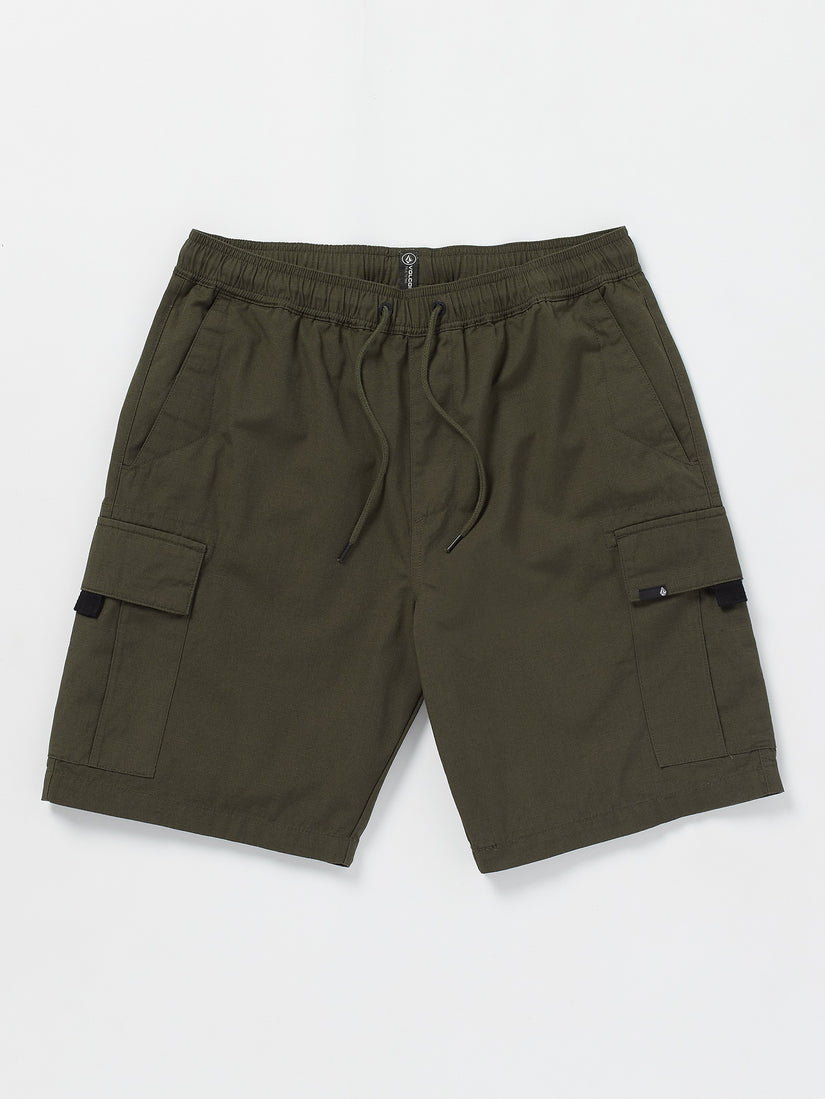 March Cargo Elastic Waist Short - Wren