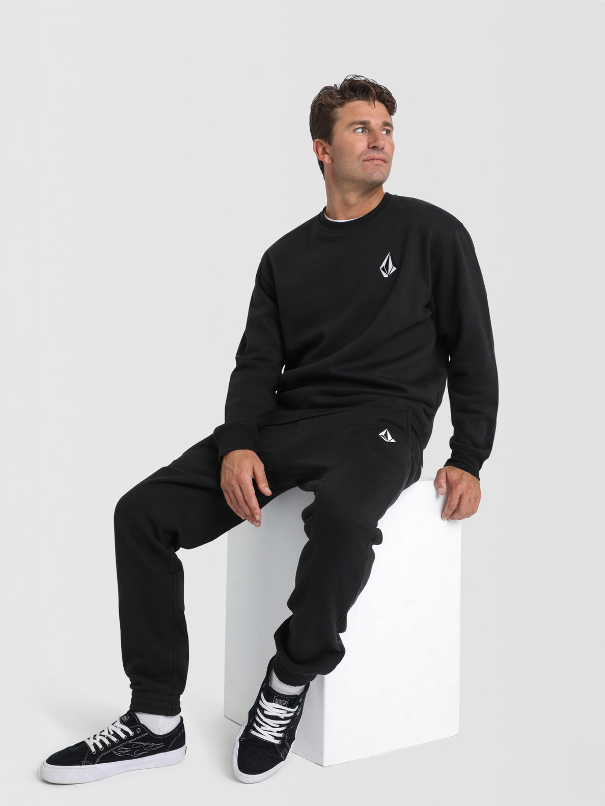 Volcom Vologo Fleece Pant - Black