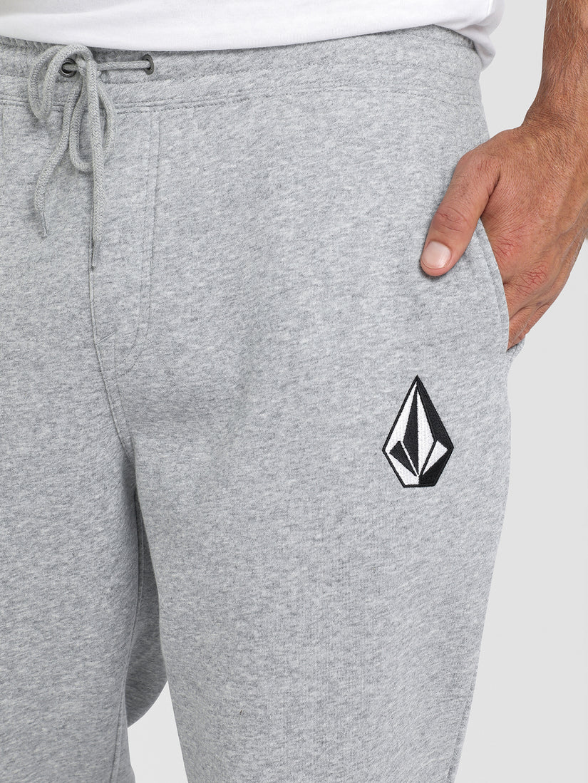 Volcom Vologo Fleece Pant - Heather Grey (view 3)