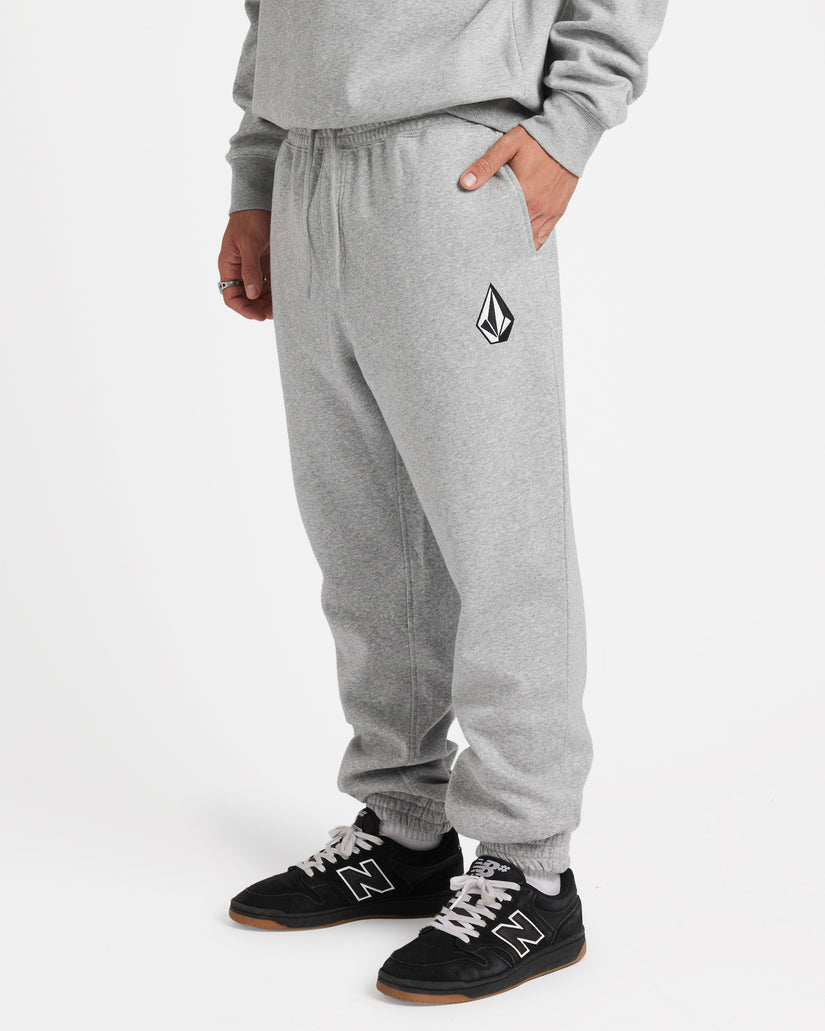 Volcom Vologo Fleece Pant - Heather Grey (view 2)