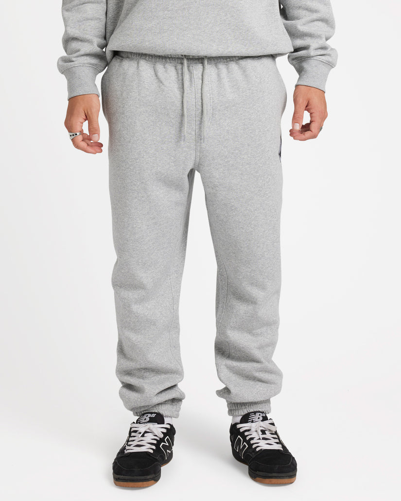 Volcom Vologo Fleece Pant - Heather Grey (view 4)