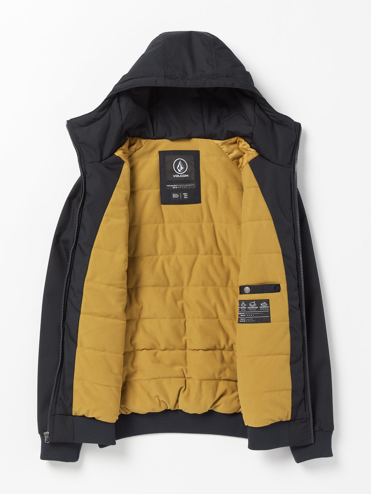Volcom Hernan 5K Jacket - Black (view 4)