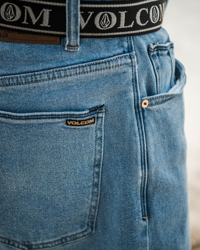 Volcom Billow Denim Short 22" - Blueprint (view 2)
