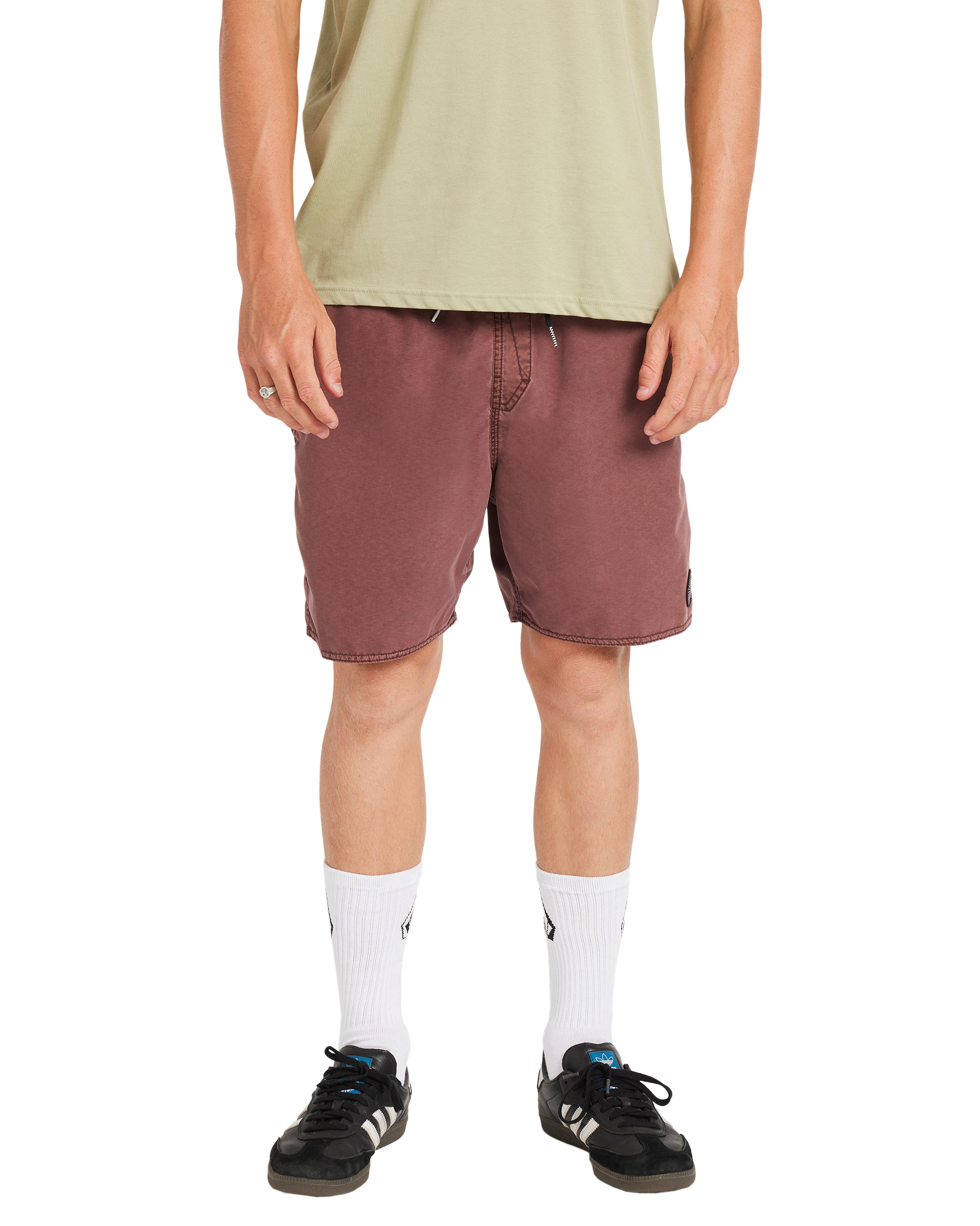 Volcom Center Trunk 17 inch in Merlot