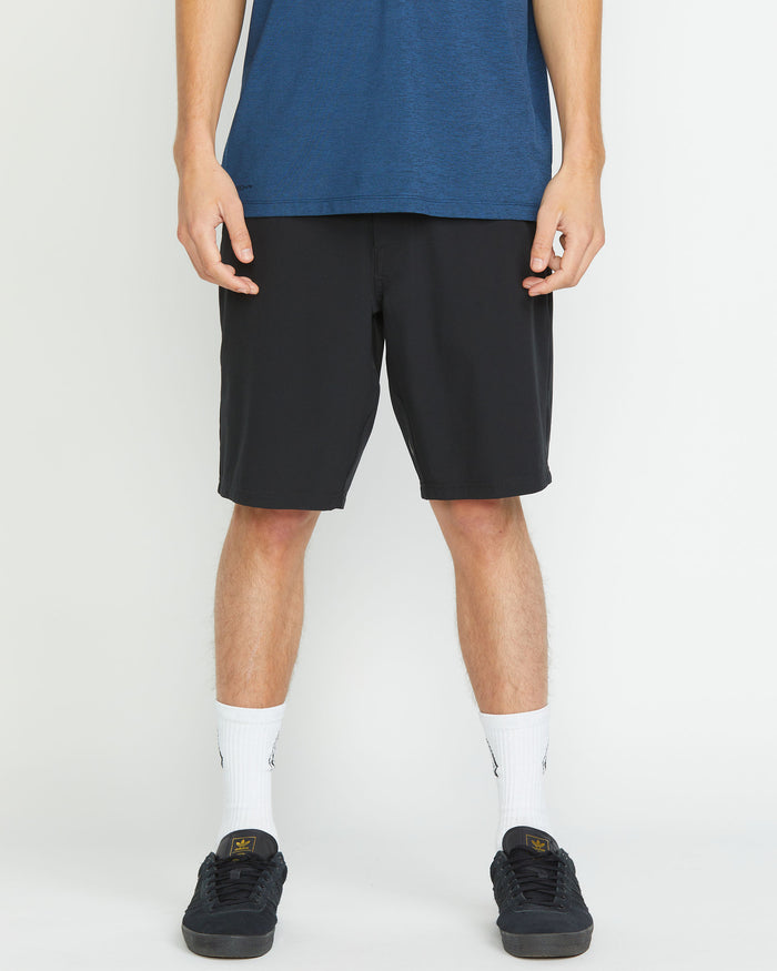 Volcom Frickin Cross Shred 20" Hybrid Short - Black
