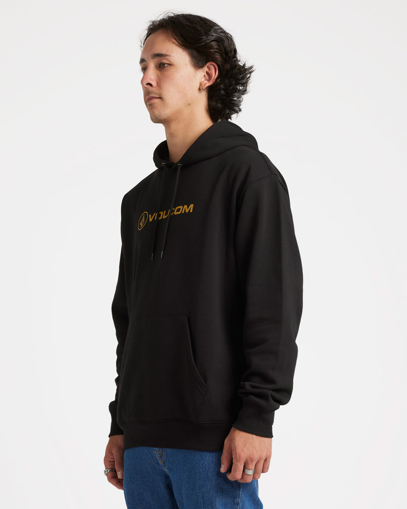 Volcom Stonicon Pullover Hoodie - Black (view 4)