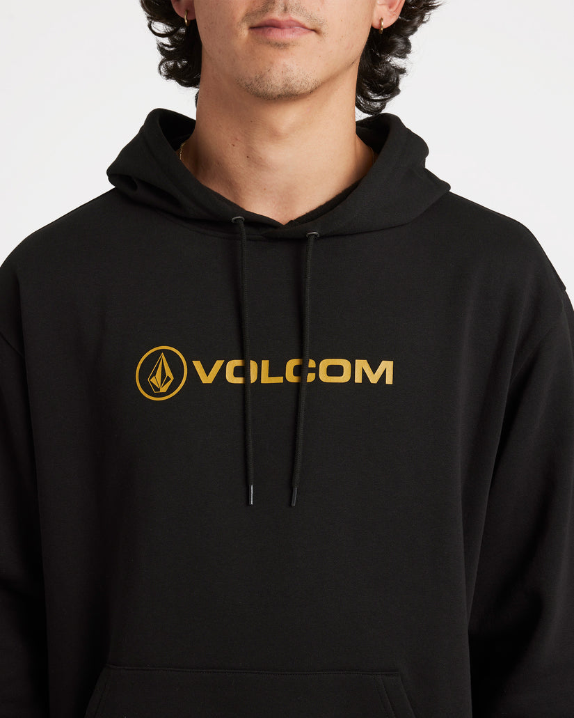 Volcom Stonicon Pullover Hoodie - Black (view 2)