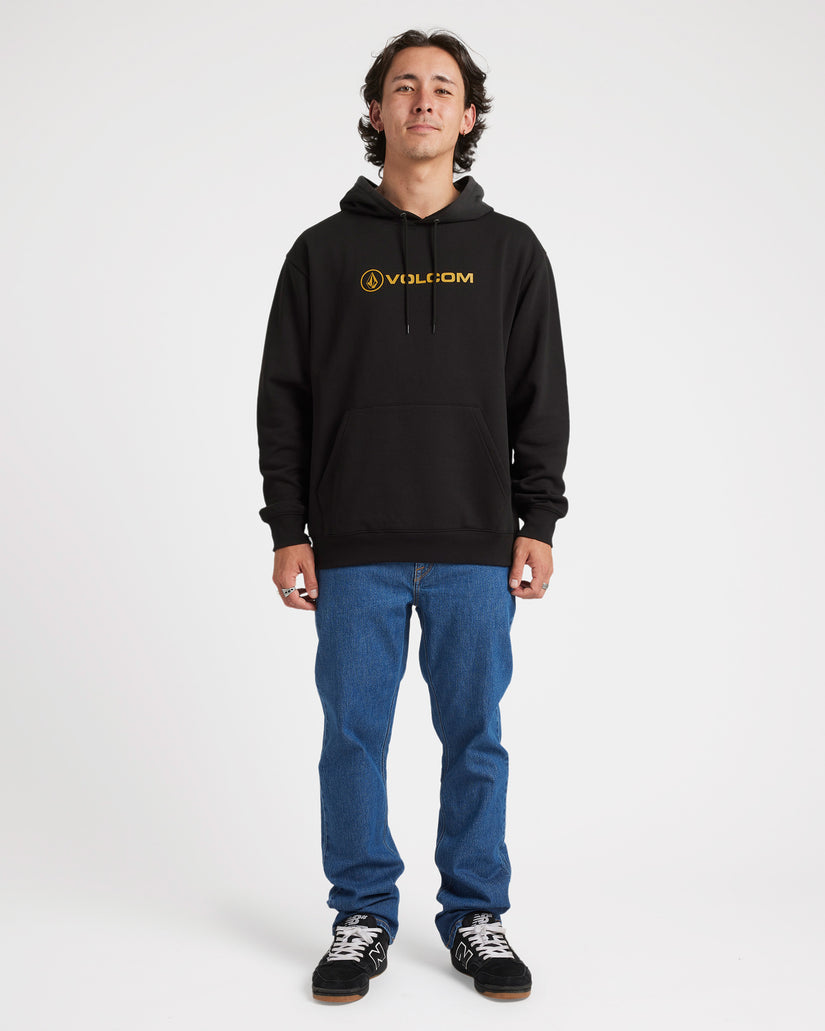 Volcom Stonicon Pullover Hoodie - Black (view 3)