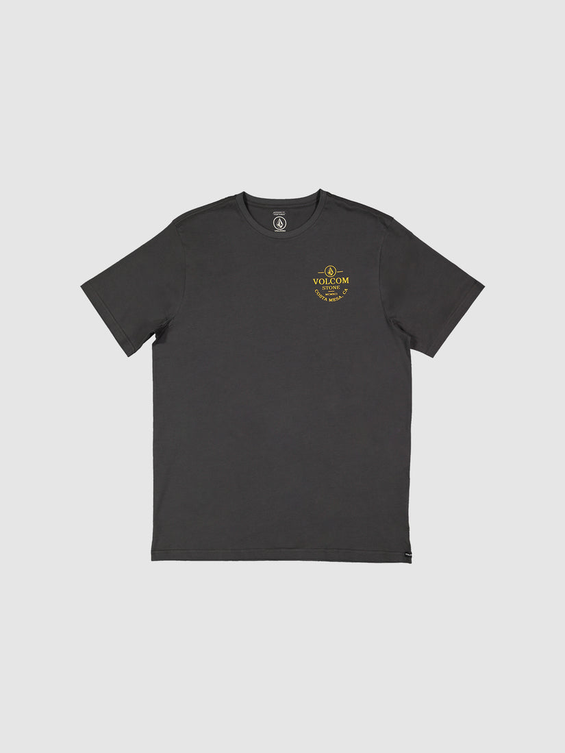 Aus Anchored Stone SS Tee - Asphalt Black