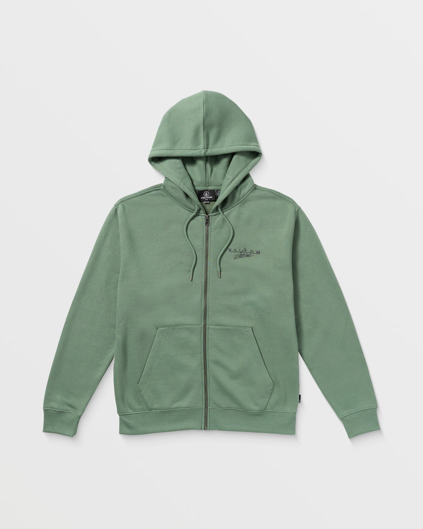 Volcom Calmstone Zip - Light Olive (view 4)