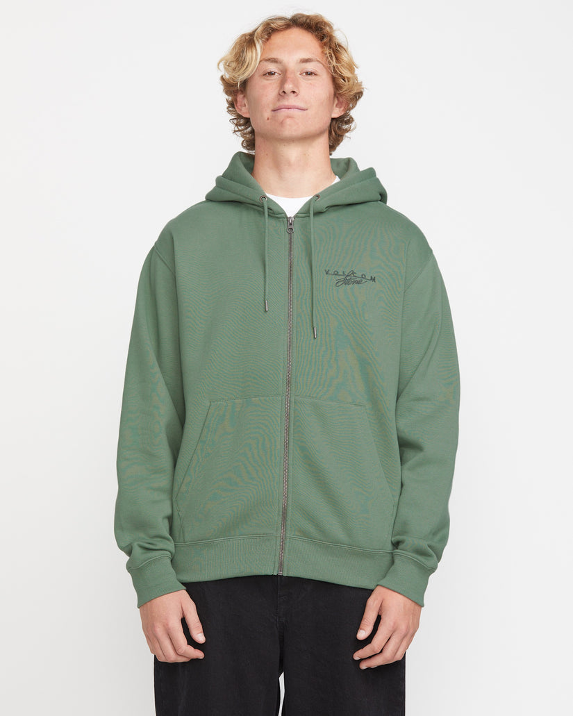 Volcom Calmstone Zip - Light Olive (view 2)