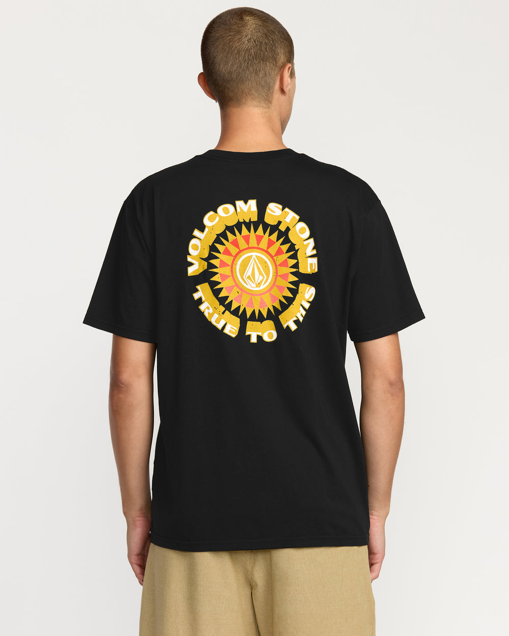 Volcom Daylighter Short Sleeve Tee - Black (view 2)