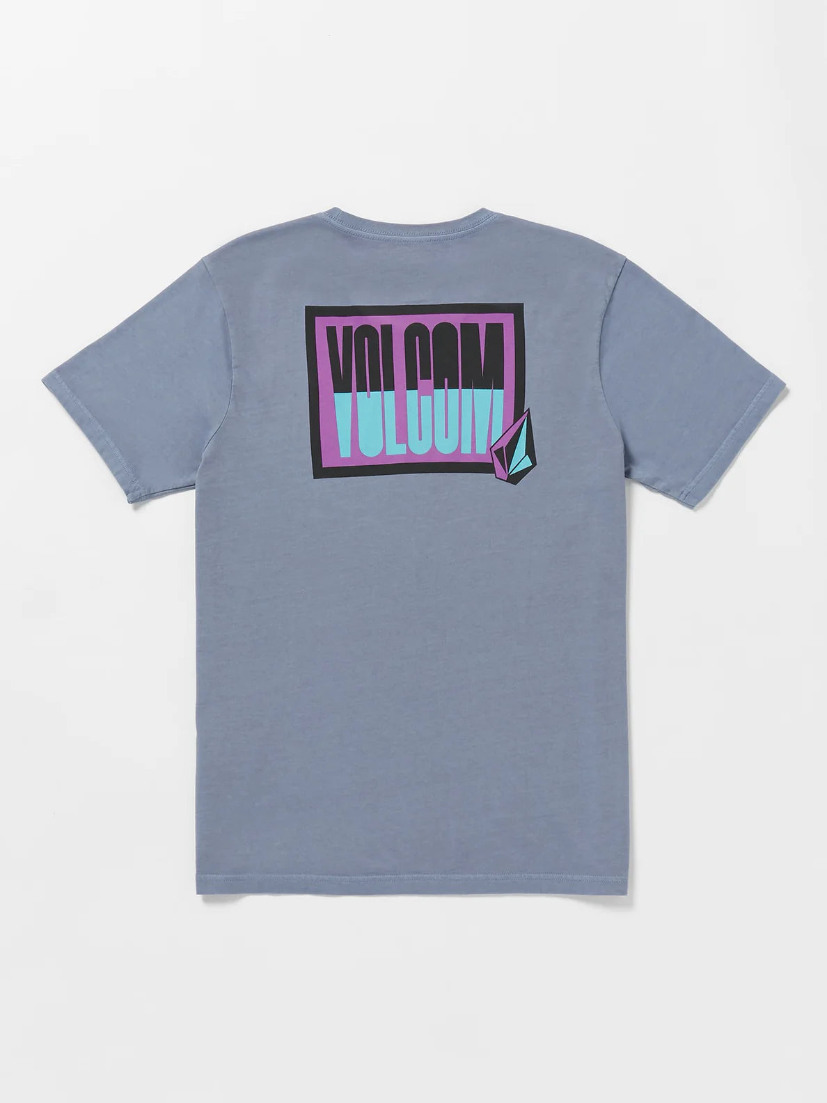 Curbwax SS Tee - Denim Blue