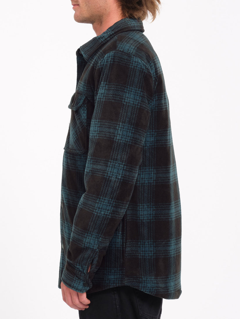 Bowered Fleece - Evergreen