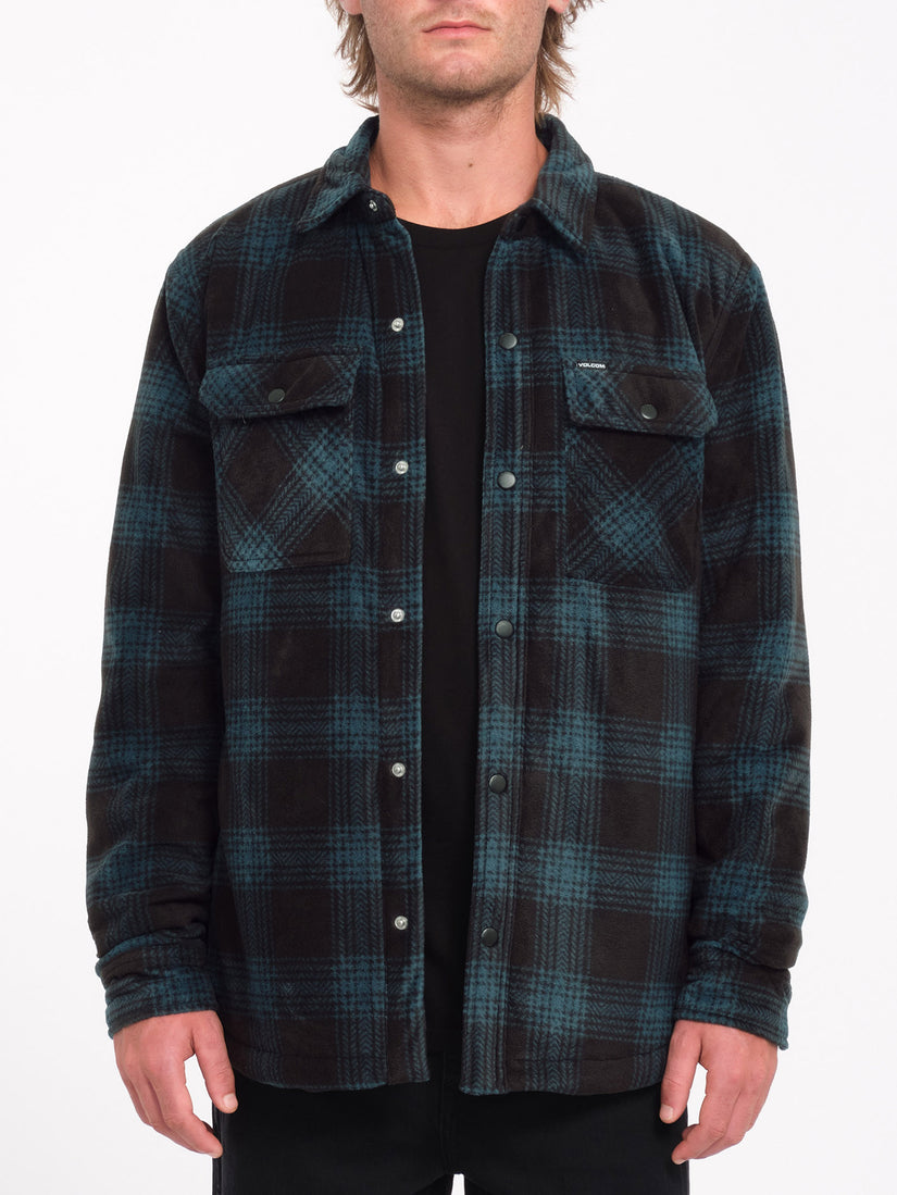 Bowered Fleece - Evergreen