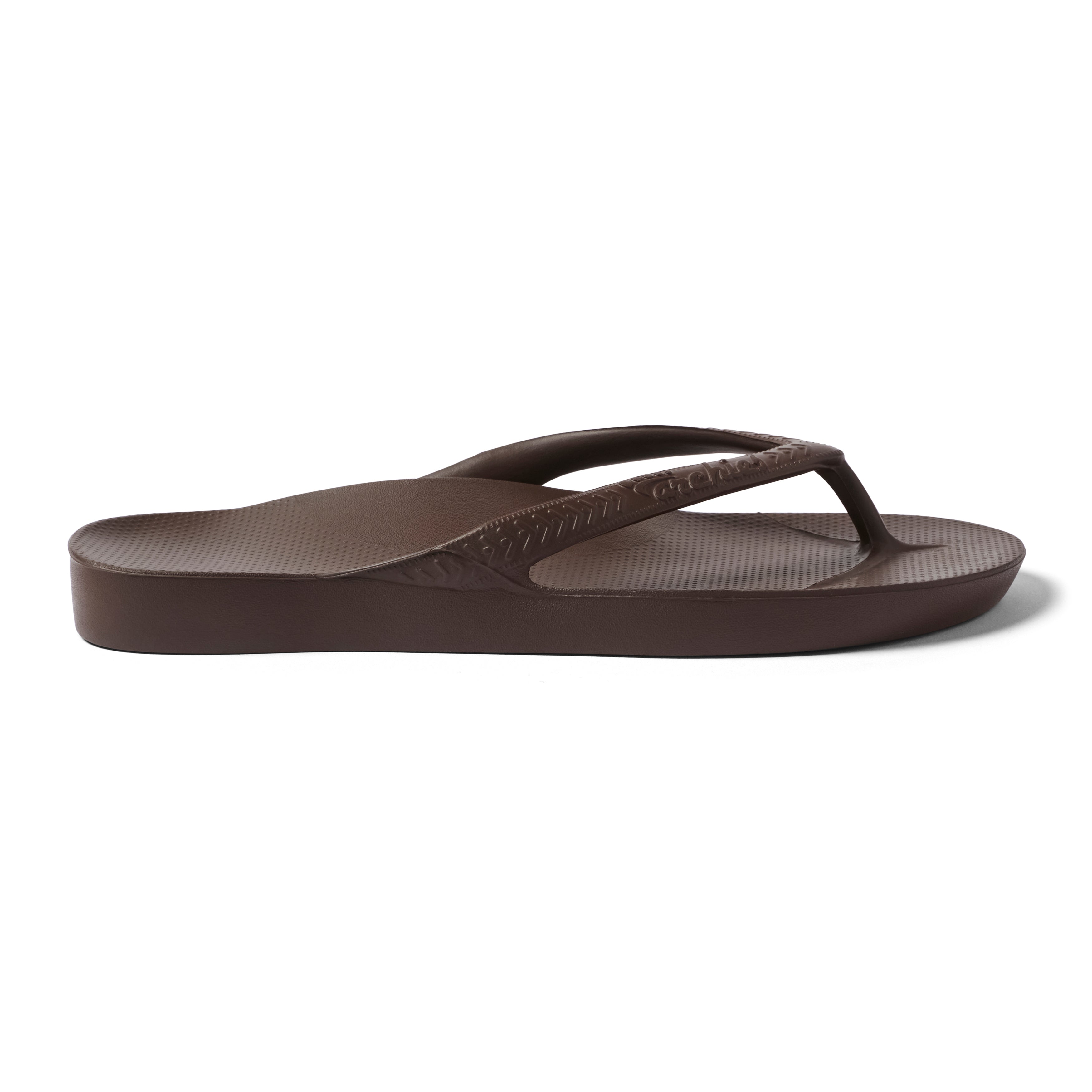 Archies Arch Support Thongs - Classic - Brown (view 4)