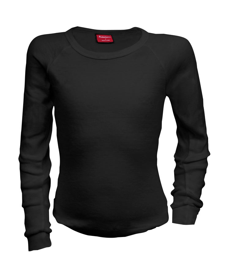 Adventureline Unisex Thermo LS Crew Black