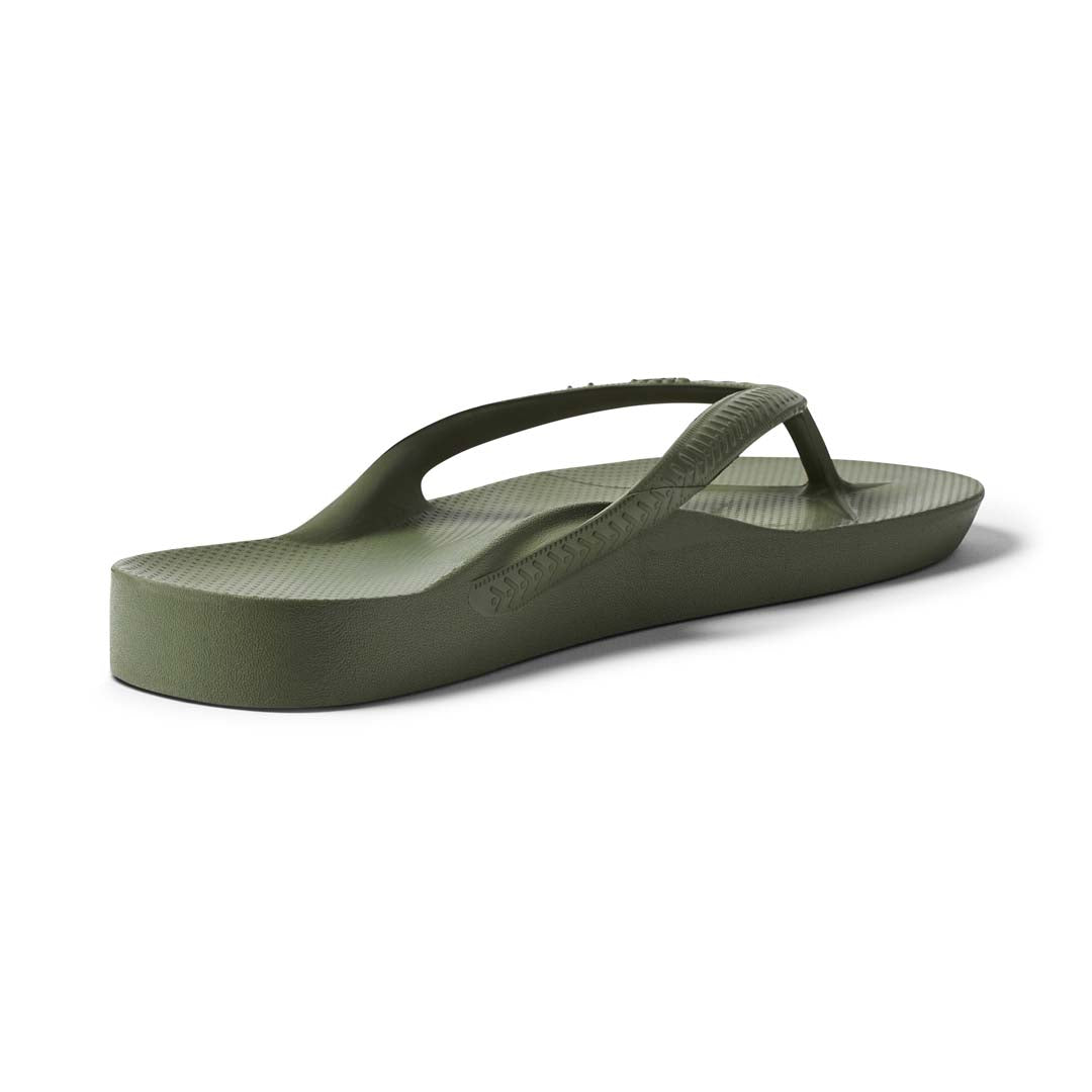 Archies Arch Support Thongs - Classic - Olive (view 2)