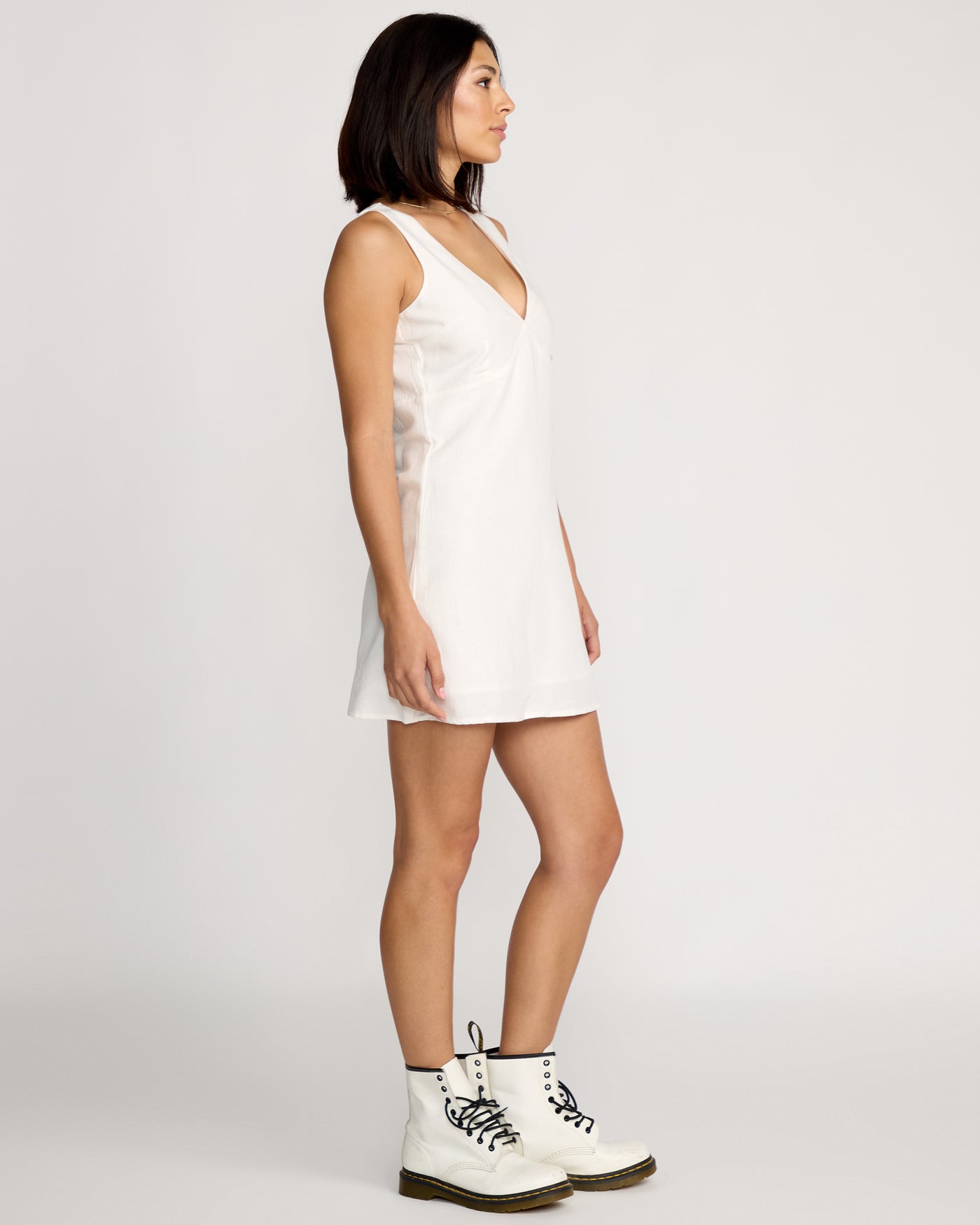 Volcom Money Mama Dress - Star White (view 3)