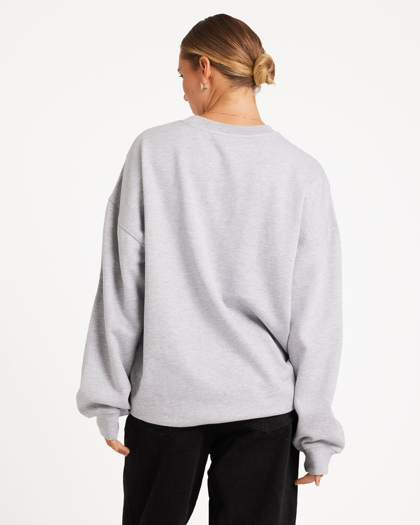 Volcom Ex Boyfriends Crew - Heather Grey (view 5)