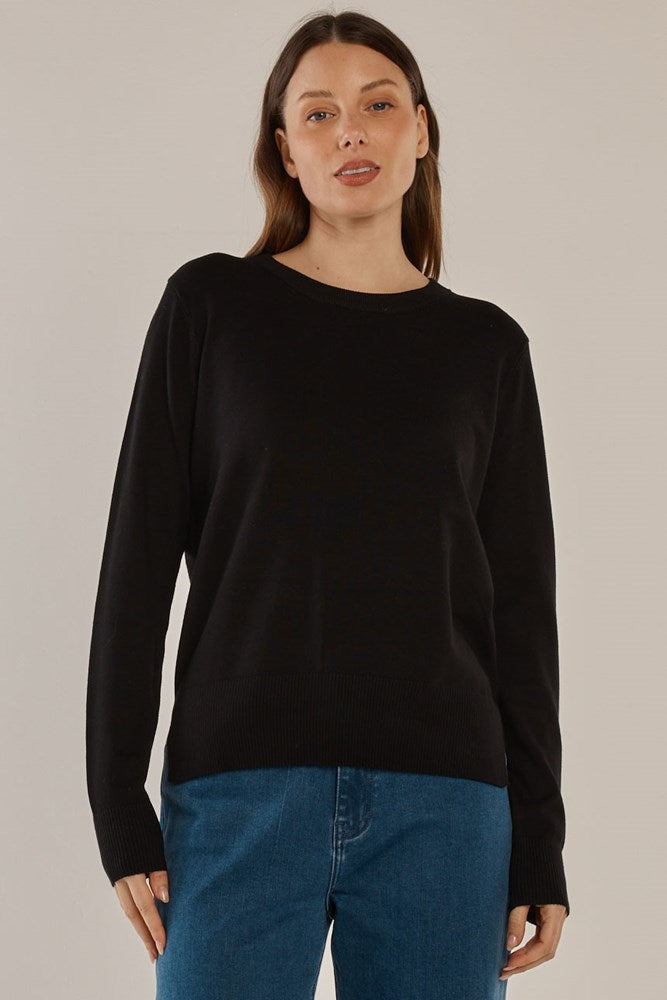 Betty Basics Louis Sweater - Black