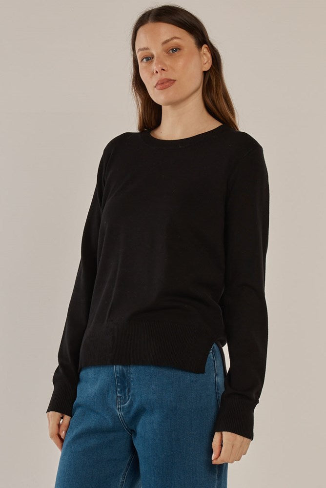 Betty Basics Louis Sweater - Black (view 3)