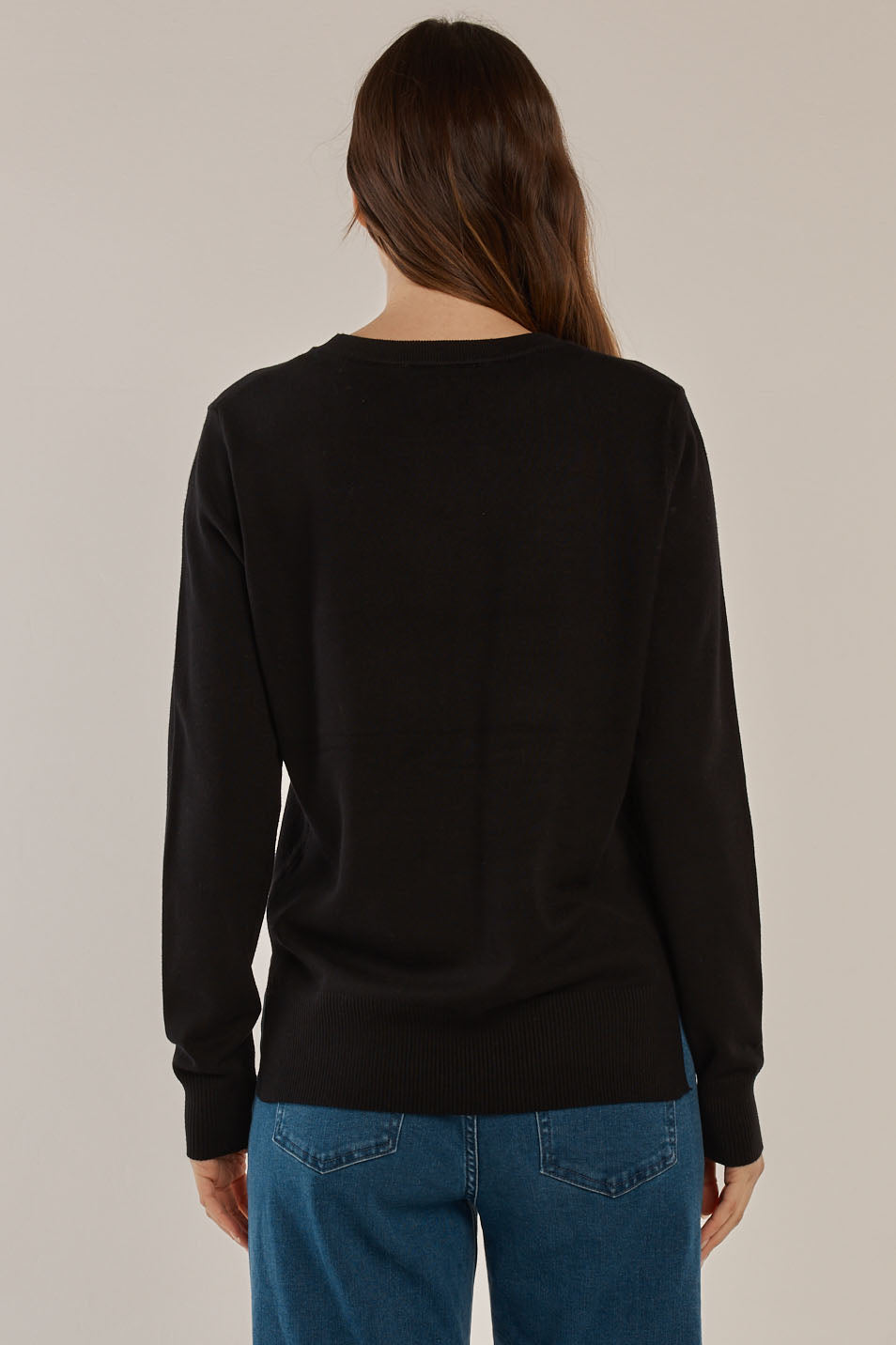 Betty Basics Louis Sweater - Black (view 4)