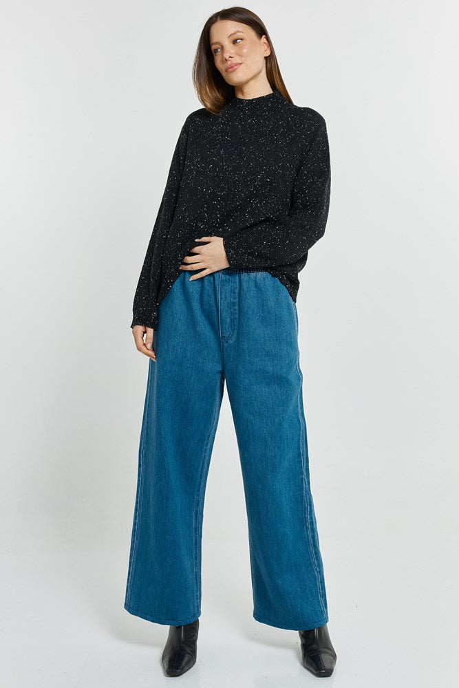 Betty Basics Carlin Knit Sweater - Black (view 2)