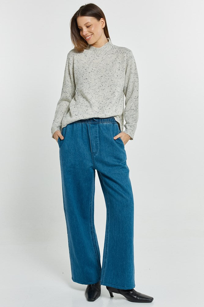Betty Basics Carlin Knit Sweater - Cream (view 2)