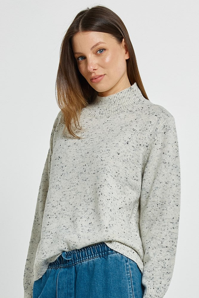 Betty Basics Carlin Knit Sweater - Cream (view 3)