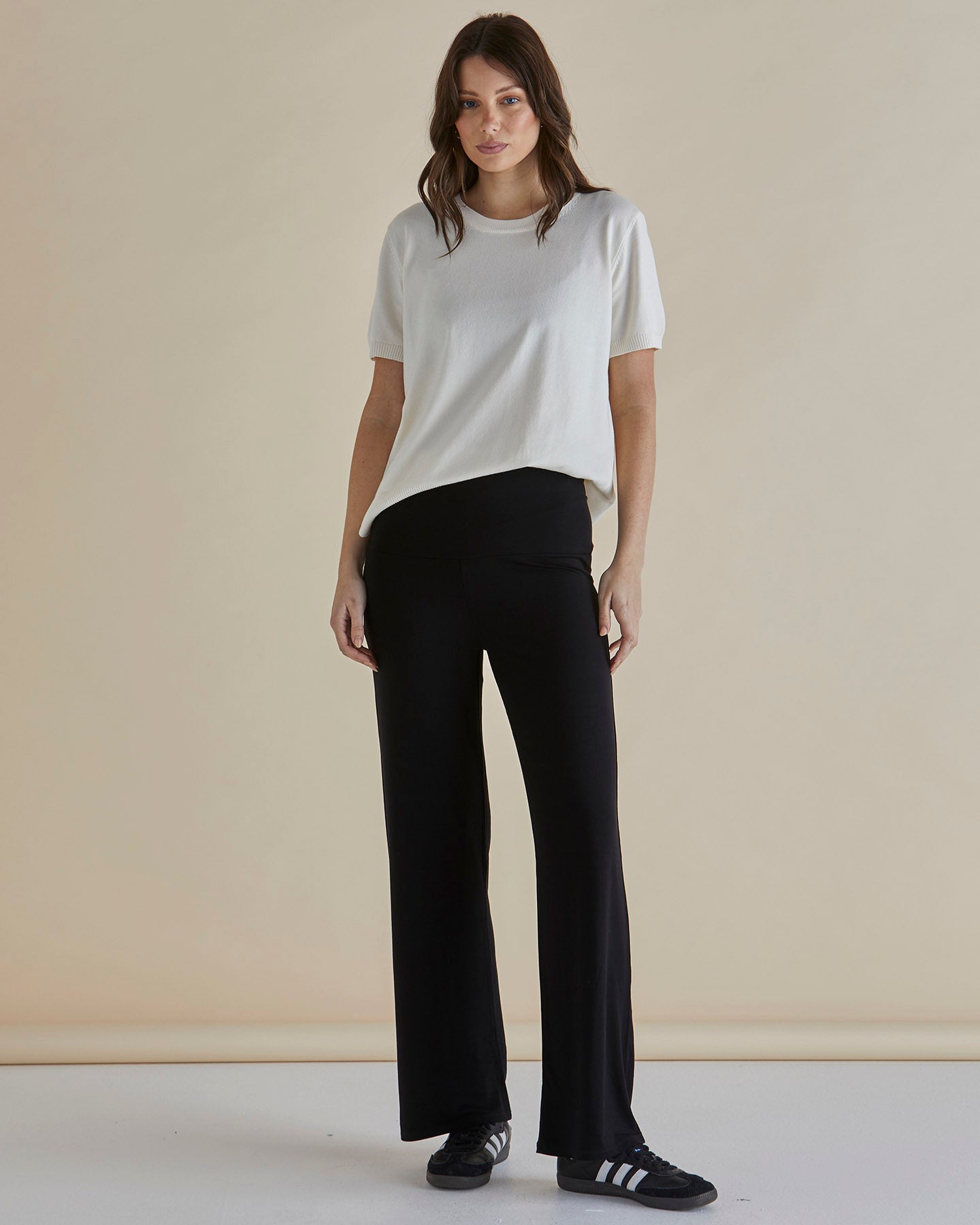 Betty Basics Houston Bamboo Relaxed Pant - Black (view 2)