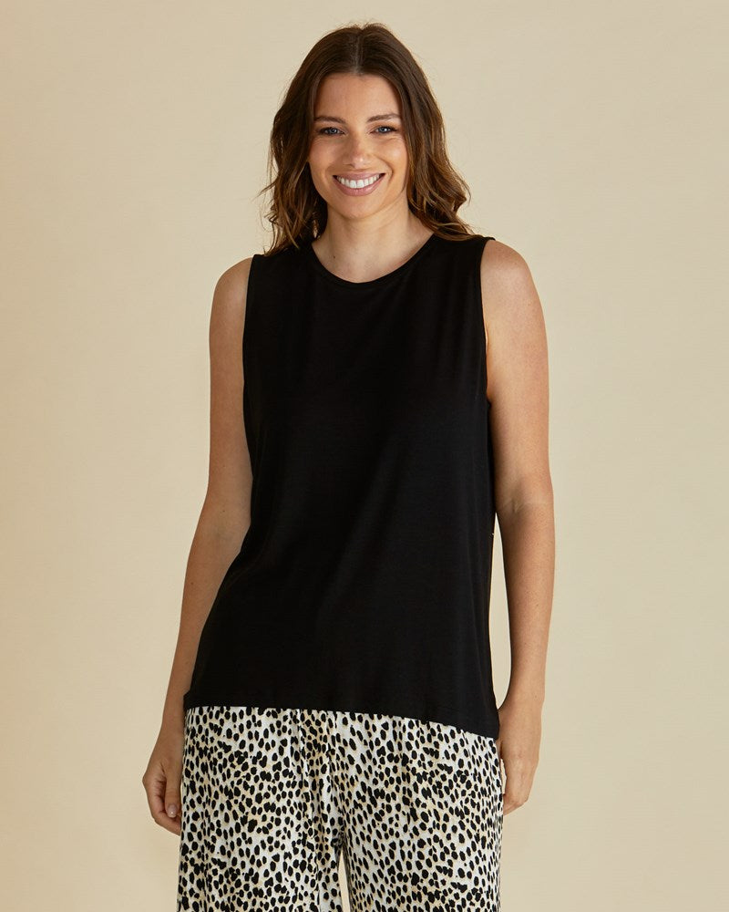 Betty Basics Positano Tank - Black
