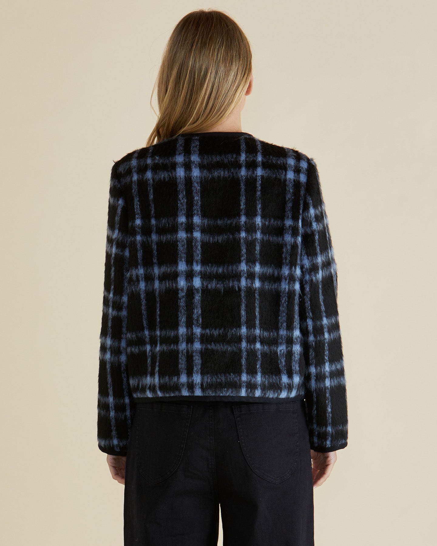 Charlie Check Jacket - Blue Check