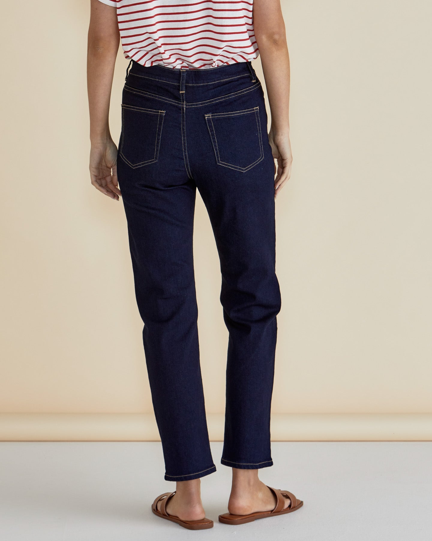 Betty Basics Stella Straight Leg Jeans - Indigo (view 4)