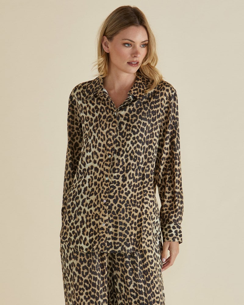 Lexi Shirt - Leopard Print