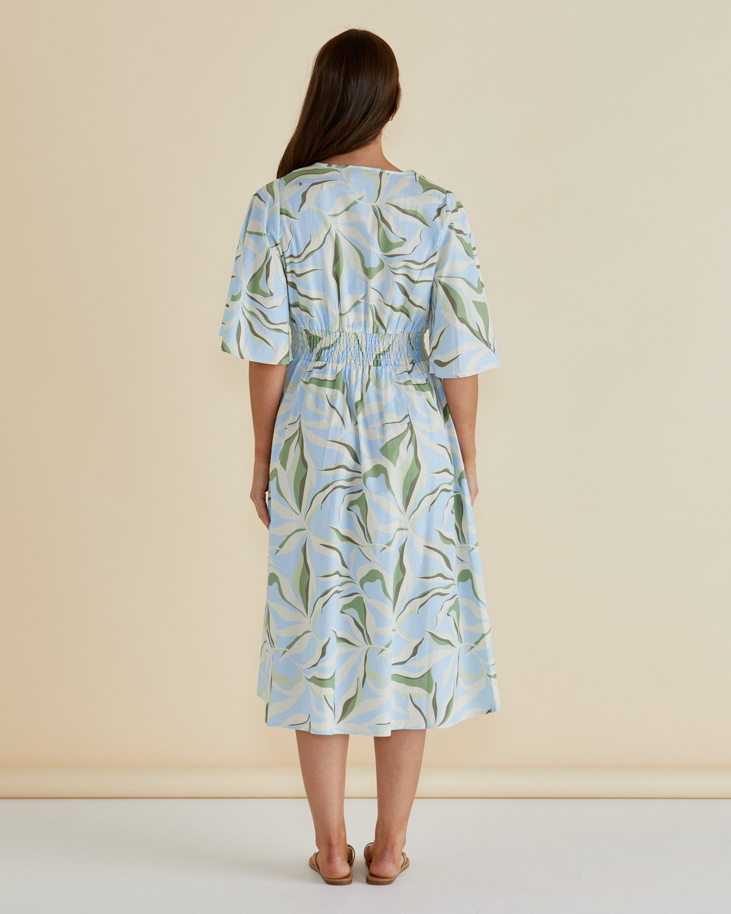 Betty Basics Mazie Dress - Garden Print (view 4)