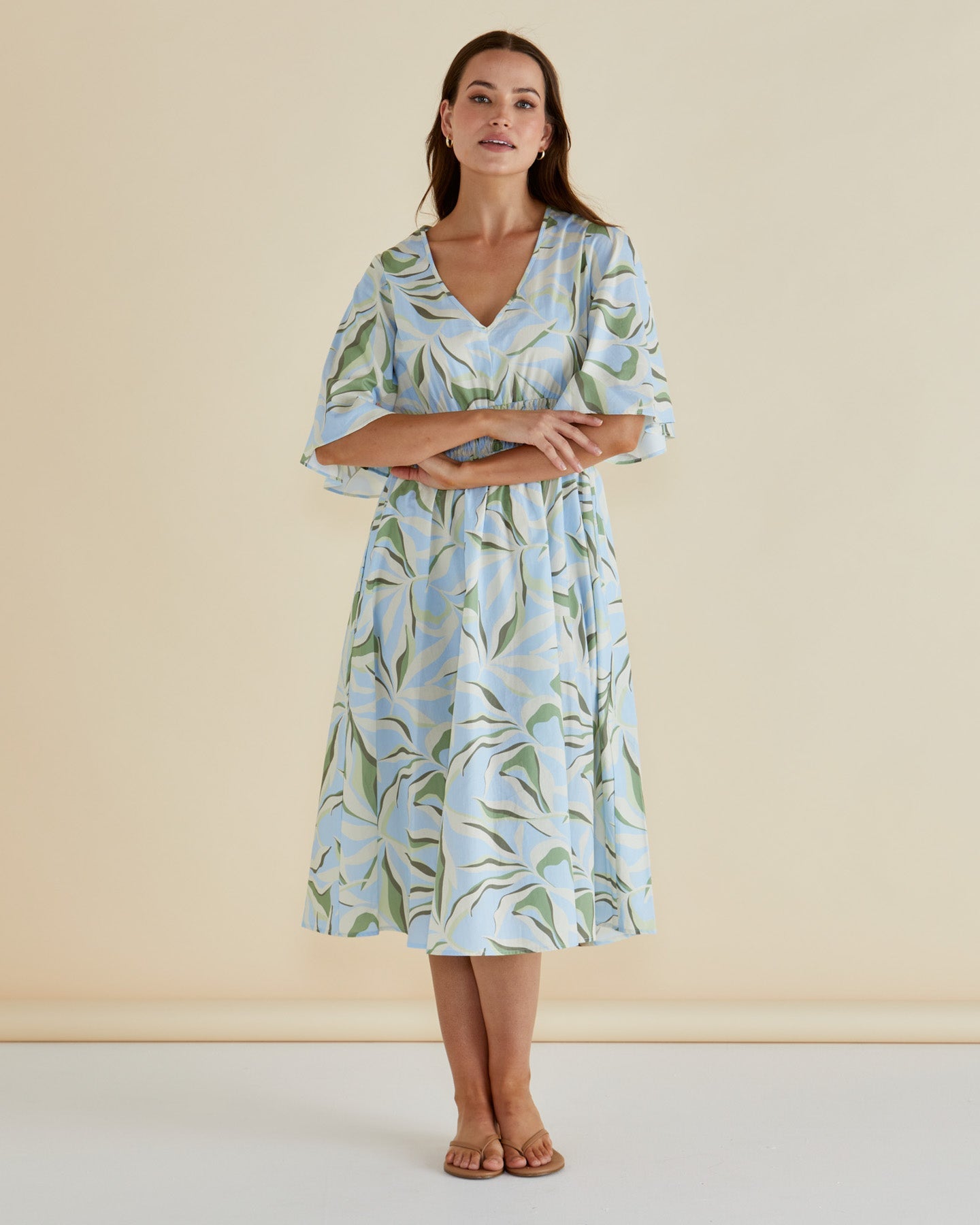 Betty Basics Mazie Dress - Garden Print (view 5)