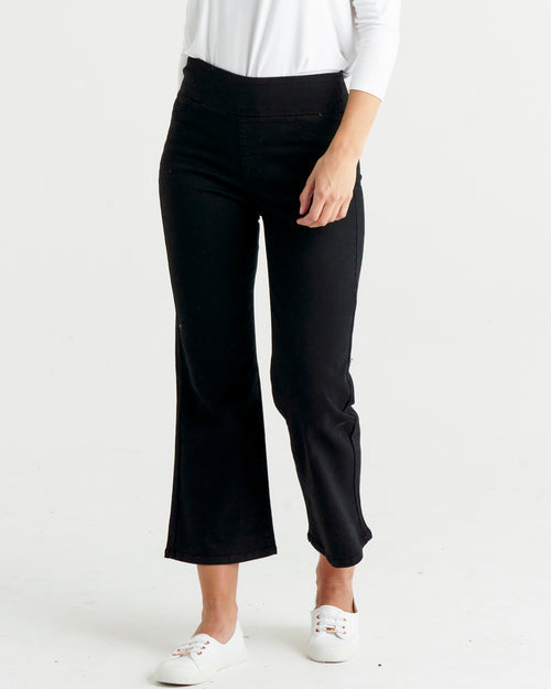 Betty Basics Nicola Bootleg Jean – Black (view 4)