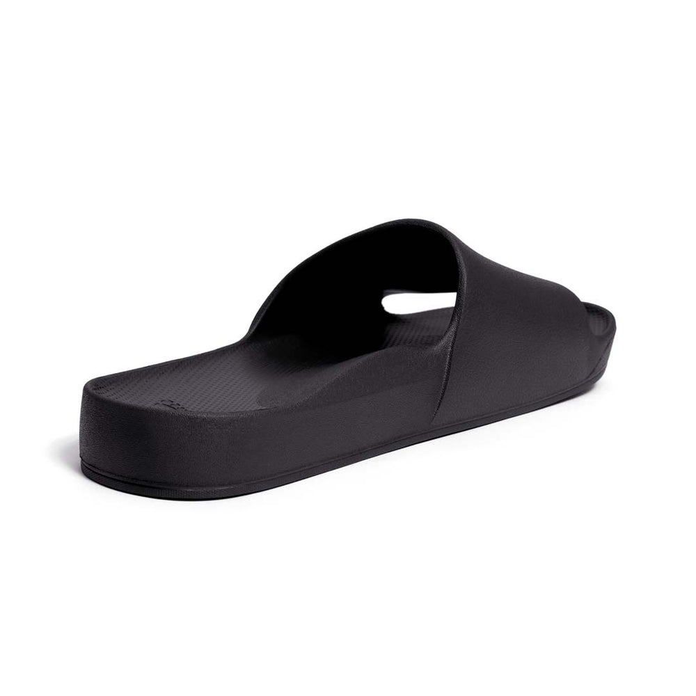 Archies Arch Support Slides - Black (view 2)