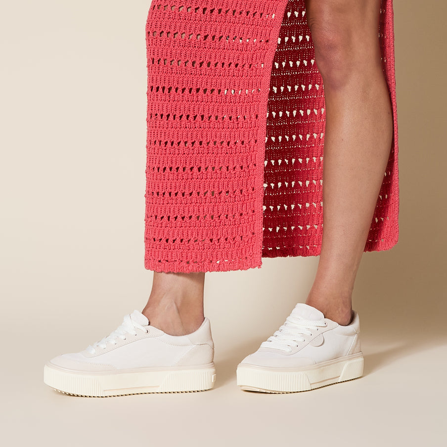 Lay Day Lift Sneaker - White