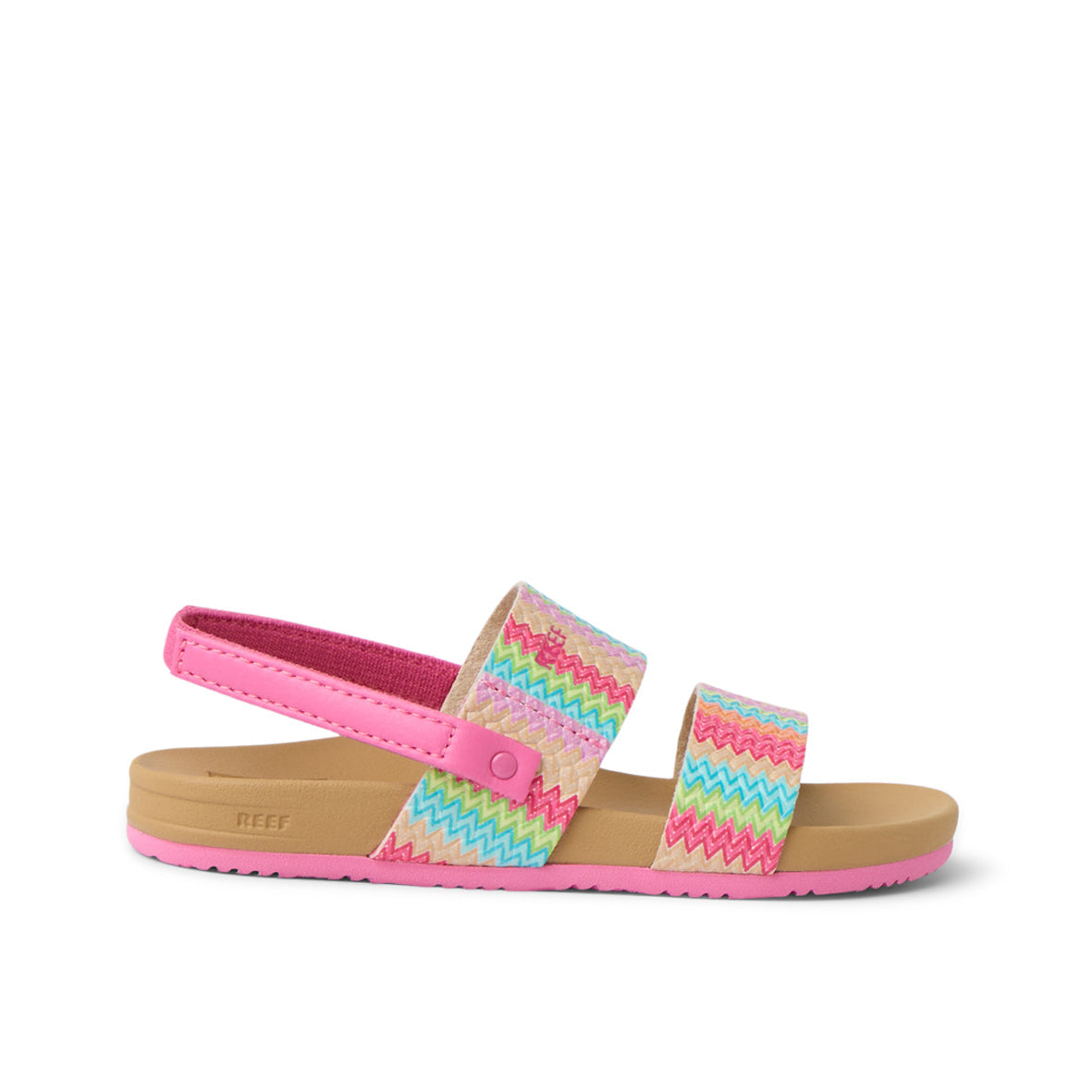 Kids Cushion Vista - Pink / Multi Raffia