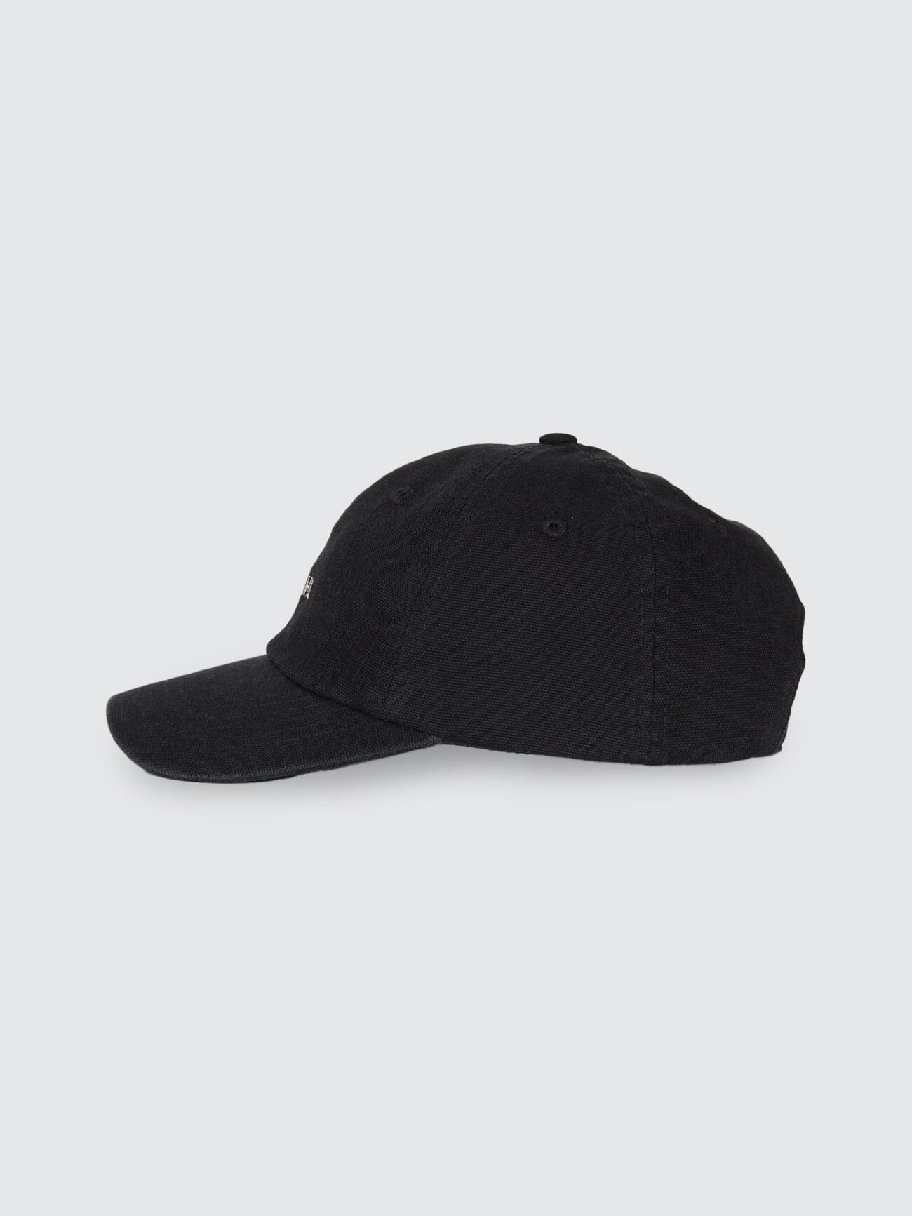 Thrills Minimal Thrills 6 Panel Cap in Washed Black - side