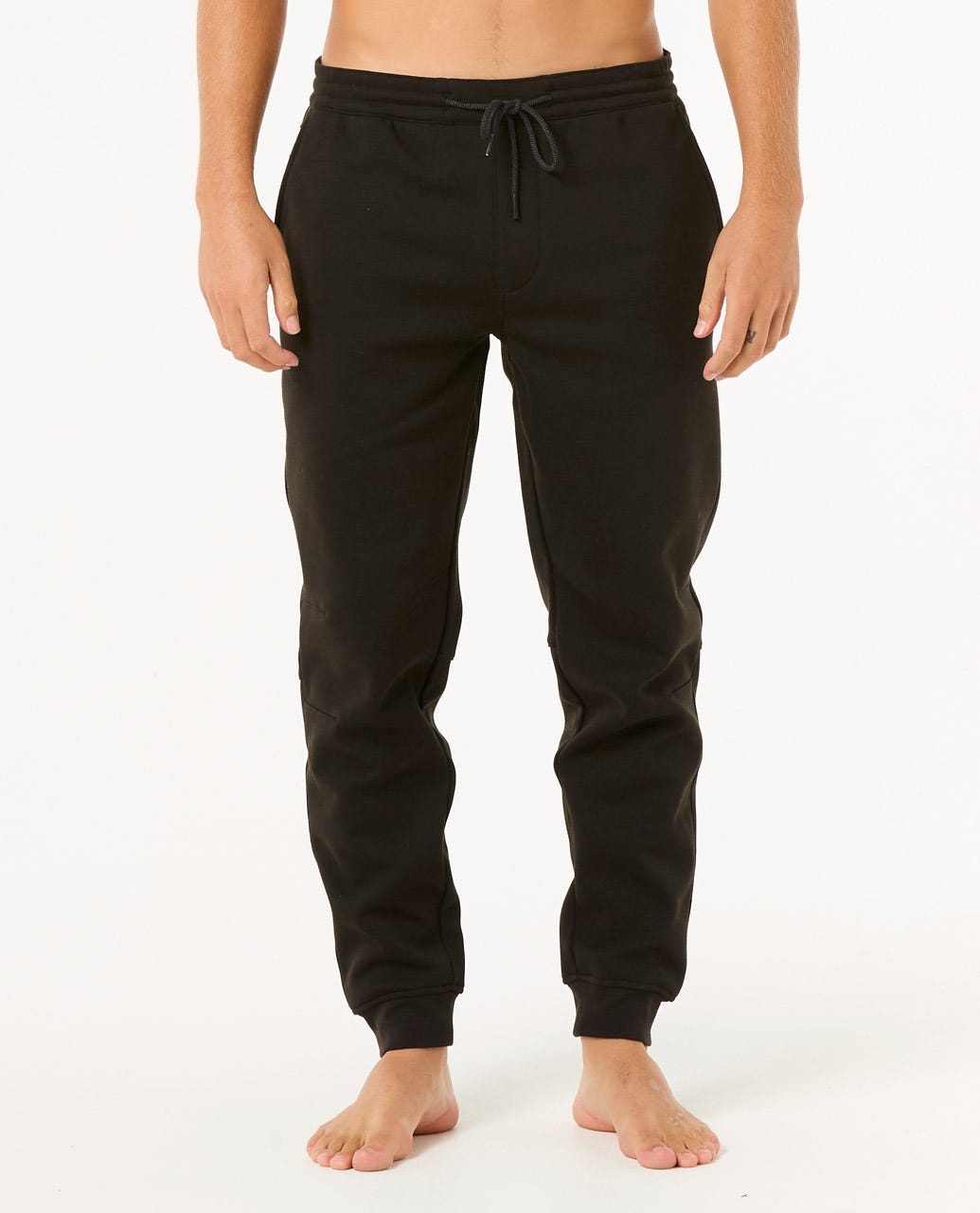 Rip Curl Departed Anti-Series Trackpant - Black (view 2)