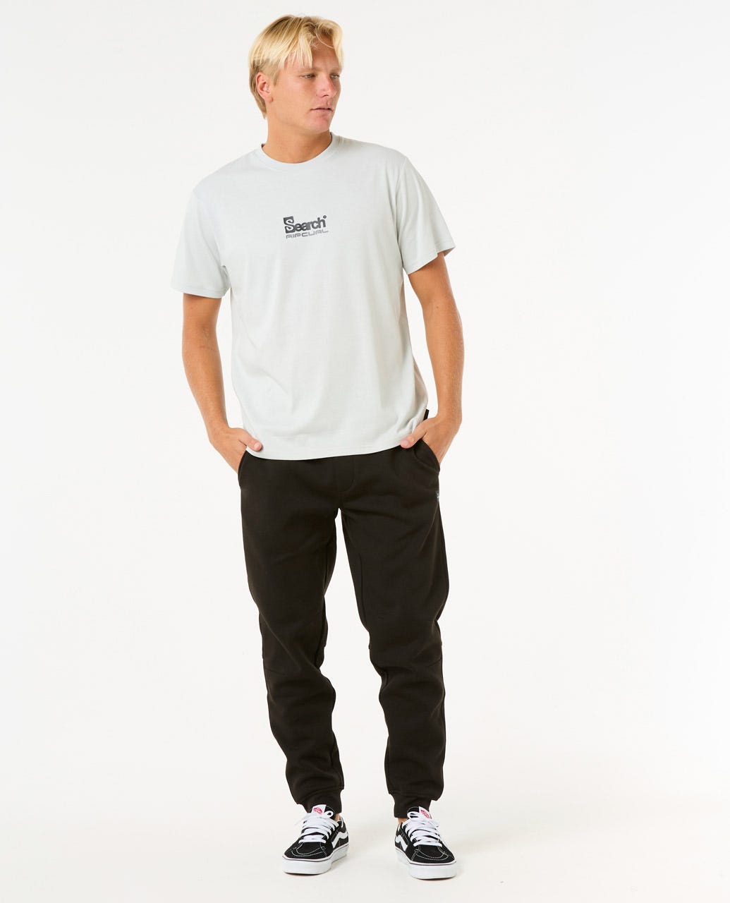 Rip Curl Departed Anti-Series Trackpant - Black (view 5)