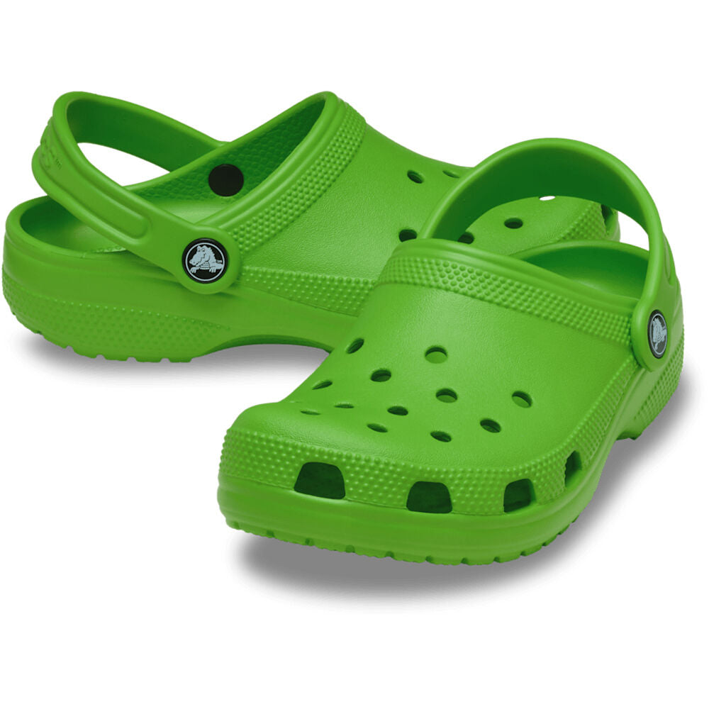 Crocs Toddler Classic Clog in Crocs green - pair
