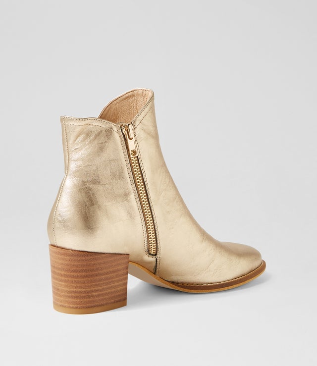 Mockas - Beige & Gold